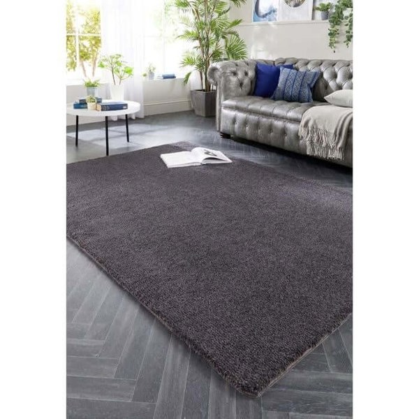 The Rugs Washable My Lux Plain Shaggy Rug | Soft & Luxurious