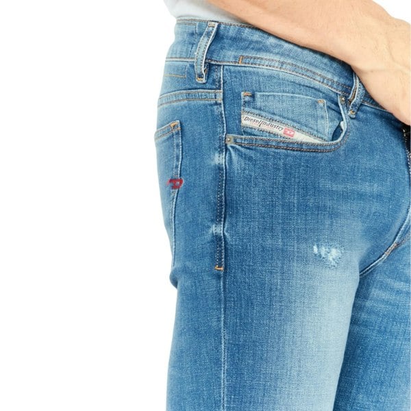 Diesel 1979 Sleeker Blue Denim Pants
