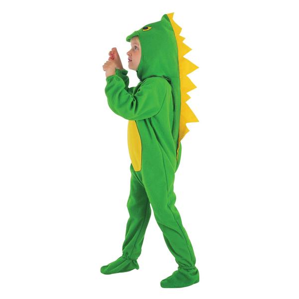Bristol Novelty Toddlers Dinosaur Costume - Green/Yellow - 