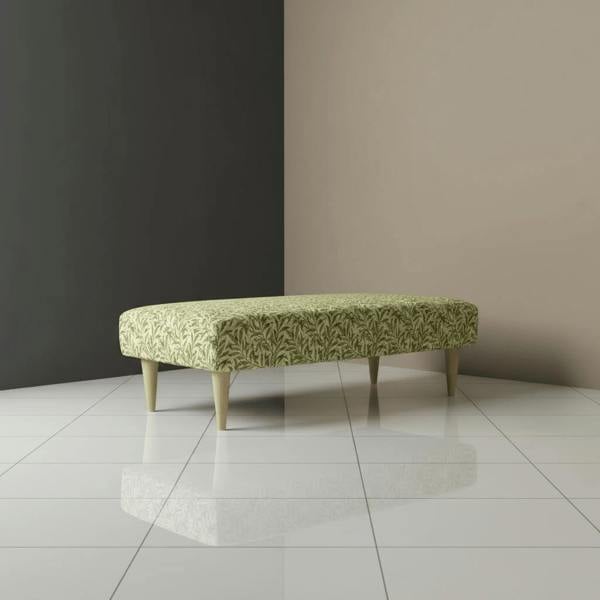 Bespoke Hand - Finished Rectangular Stitched Bench – Multi - Functional Ottoman & Coffee Table - ISTOOLS