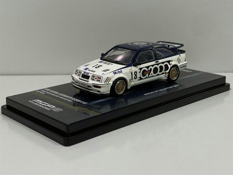ford sierra rs500 cosworth g2000 a rouse macau guia 1:64 inno 64 in64rs500mgp21g
