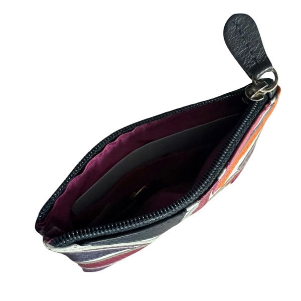 Mala Leather Union Jack RFID Coin Purse