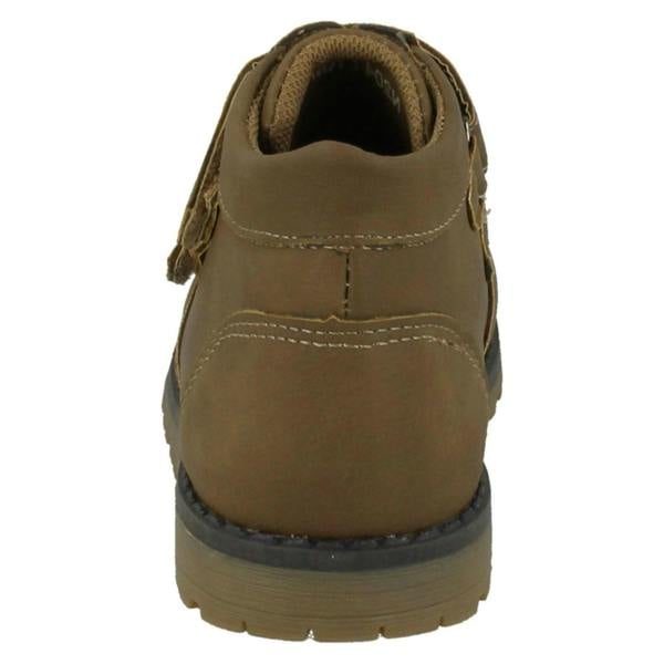 JC Dees Boys JCDees Round Toe Double Strap Ankle Boots