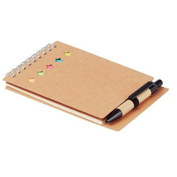 MidOcean Multibook Notepad And Pen - Beige - 