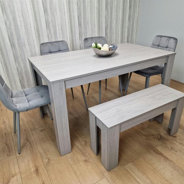 Kosy Koala Dining Table Set with 4 Chairs Dining Room, Kitchen table set of 4, and Bench