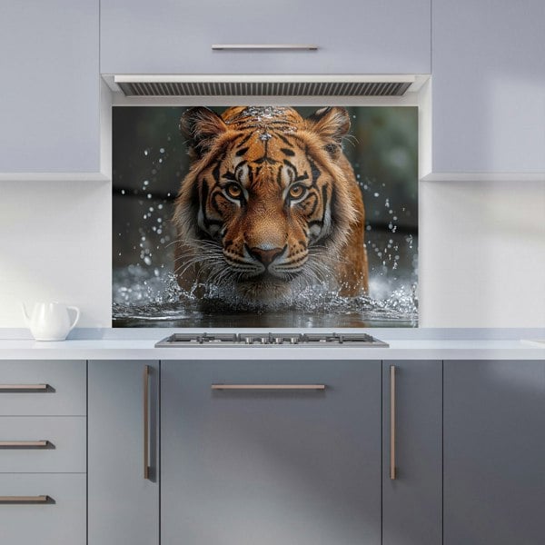 Warren Reed Tiger Glass Kitchen Splashback - 00027