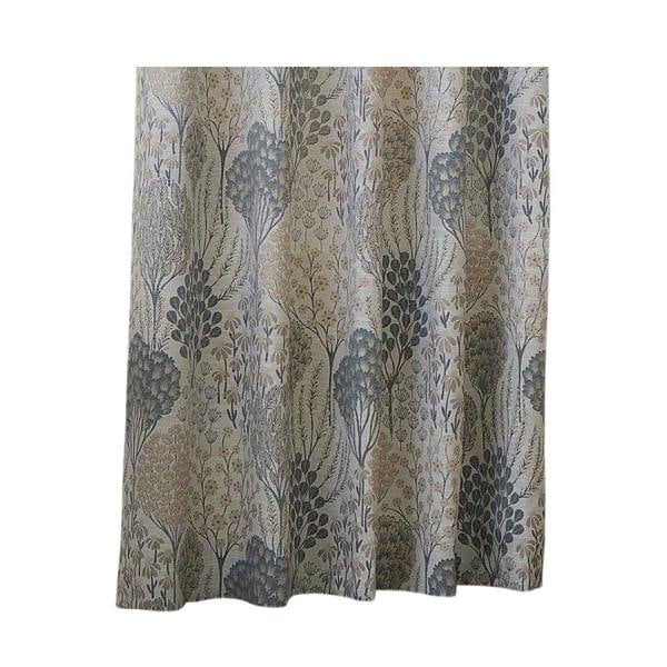 Wylder Ophelia Jacquard Floral Eyelet Curtains - Wedgewood - 