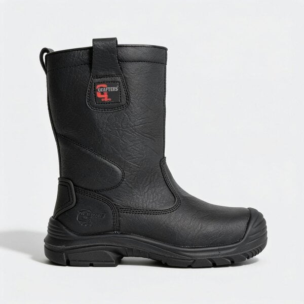 Grafters M922A Safety Boots   in  Black