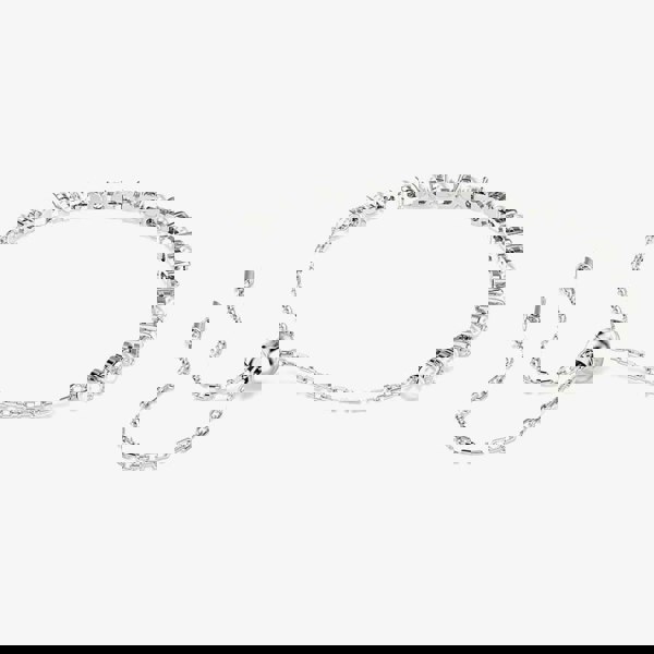 Swarovski Matrix Rhodium Plated Crystal Pearl Bracelet 5689633