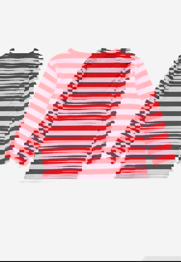 Organic Pink Horse Applique Long Sleeved T-Shirt - Toby Tiger