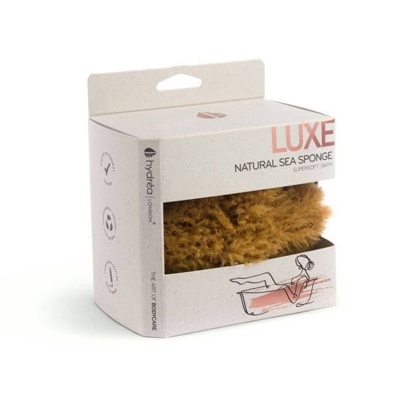 Hydréa London Natural Honeycomb Sea Sponge - size 5-5.5"