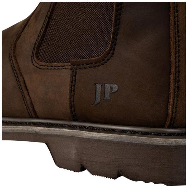 Jack Pyke Safety Dealer Boots leather upper detail