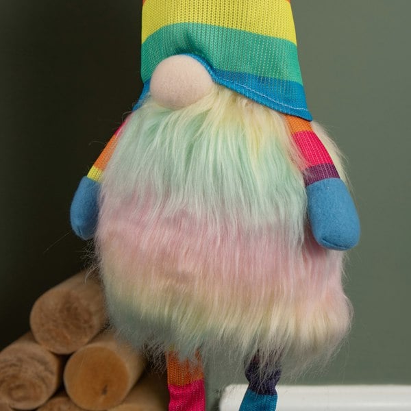 Samuel Alexander 60cm  Battery Operated Lit Standing Christmas Rainbow Gonk