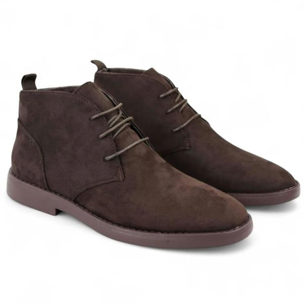 Dolcetto Men's Premium Desert Style Suede Chukka Boots