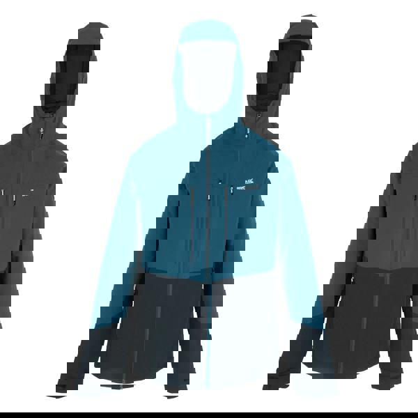 Regatta Mens Highton Stretch Padded Jacket - Moonlight Denim/Navy