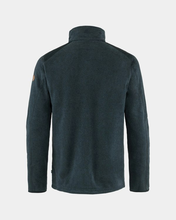 Fjallraven Sten Mens Fleece - Dark Navy 555