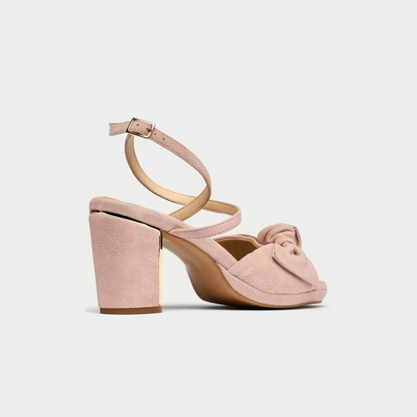 Calla Lydia Shoes - Soft Rose Suede