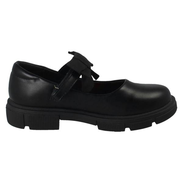 Pineapple Girls Pineapple Bow Detailed Mary Jane School Shoes H2712