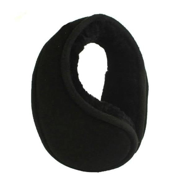 Eastern Counties Leather Unisex Adult Royston Sheepskin Earmuffs - Black