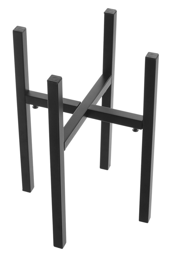 Living and Home Adjustable Metal Plant Stand Flower Pot Holder