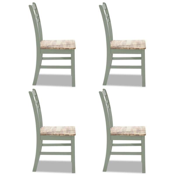 Statement Furniture Florence Country Style Wooden Chairs Set of 4