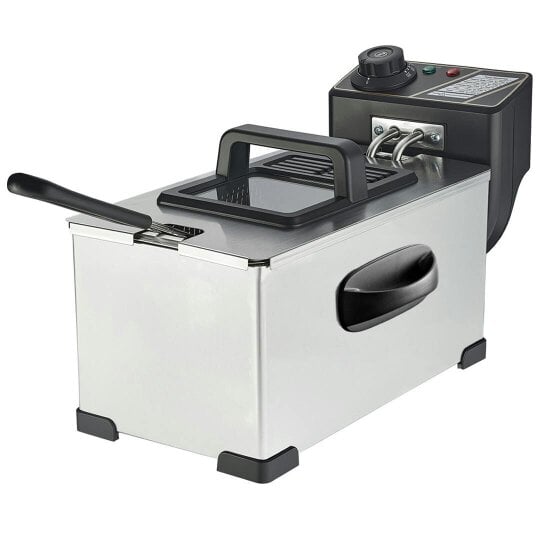 Havendro Adjustable Deep Fat Fryer Stainless Fat Fryer Metal Deep Fat Fryer