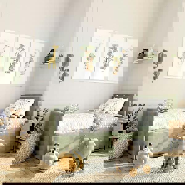 Giraffe Nursery | Set of 3 wall art prints