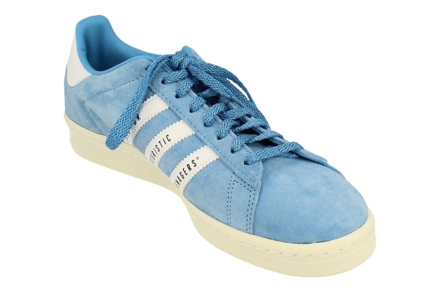 Adidas Originals Campus Human Made Mens Trainers  FY0731 - Blue White White Fy0731 - Photo 3