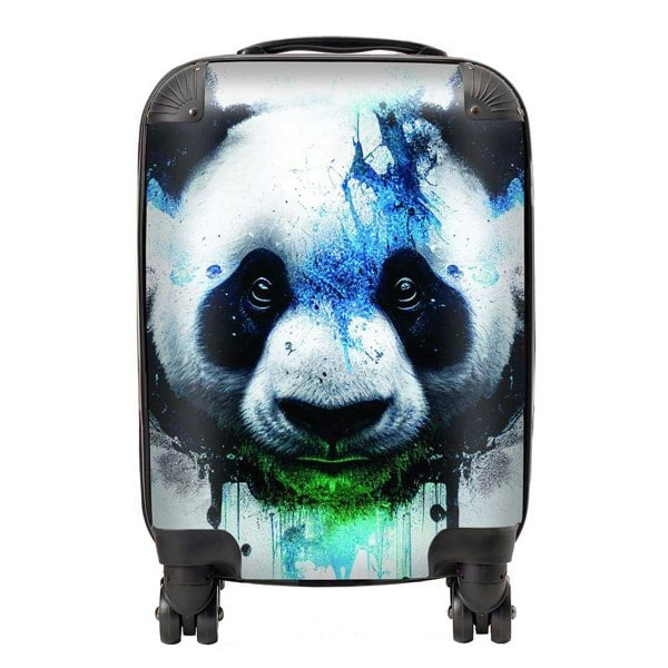 Warren Reed Panda Face Splashart Light Background Suitcase