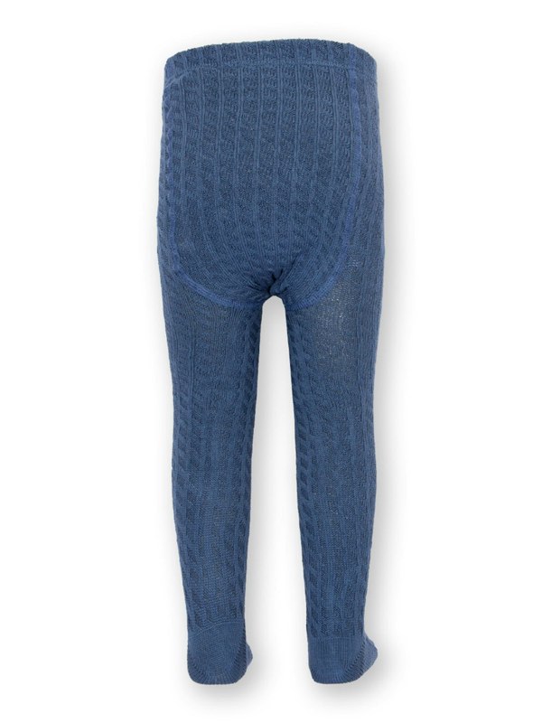 Kite Girls Organic Cable Tights Navy