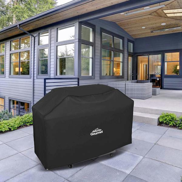 Dellonda DG25 Barbecue Covers Action shot - in patio