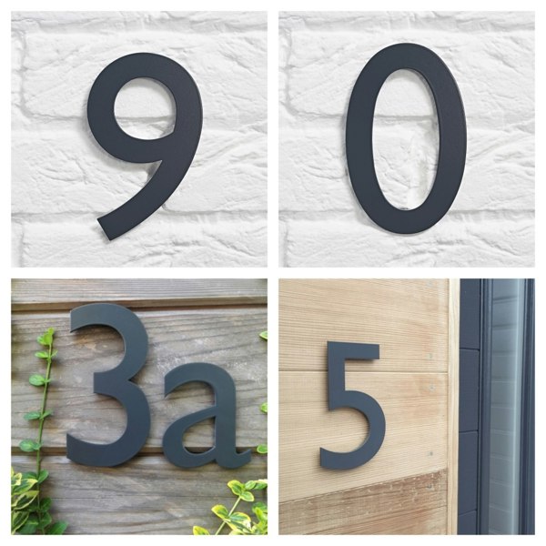 grey house number