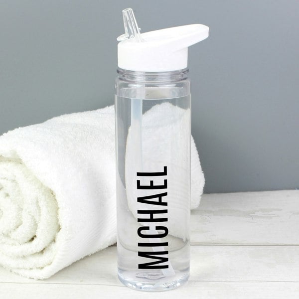 Personalised Memento Company Personalised Name Only Water Bottle