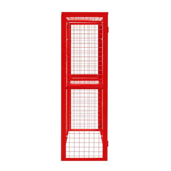 Monstershop Red Gas Bottle Collapsible Mesh Cage – 181cm x 116cm x 57cm