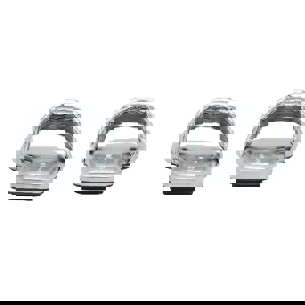 DKNY Womens/Ladies Bunnie Flat Sliders - Silver - 