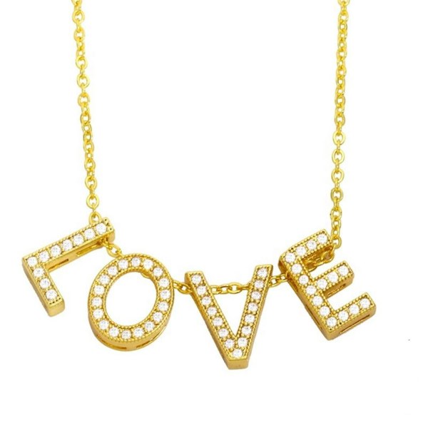 loveRocks Love - Moving Letters Necklace