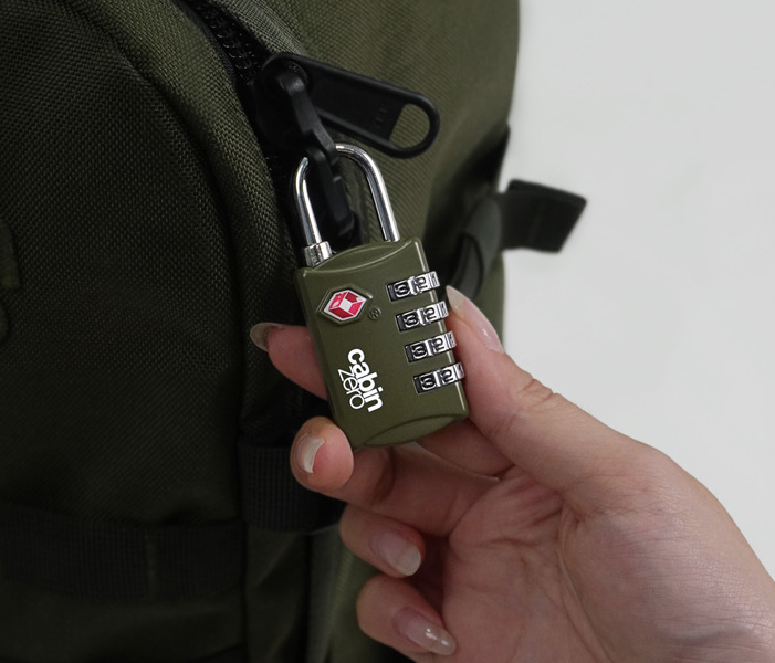CabinZero Travel TSA Lock, 4-Digit Combination Lock, TSA-Approved