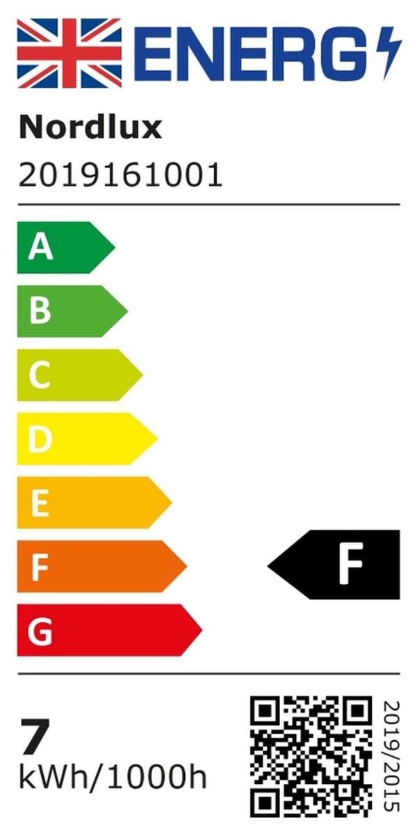 Nordlux Cuba Outdoor Energy Round | Wall light | White