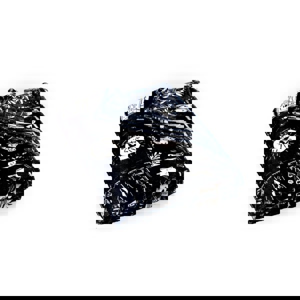 Catherine Lansfield Enchanted Witchcraft Cosy Fleece Blanket Throw Black