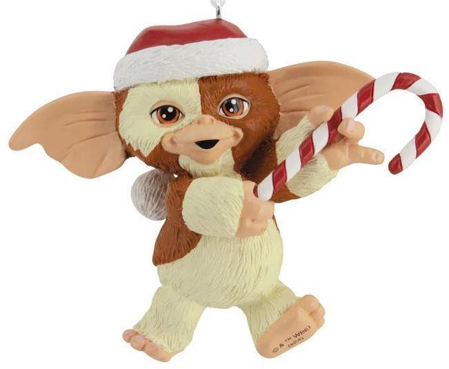 Gremlins - Gizmo with Candy Cane Christmas Tree Ornament