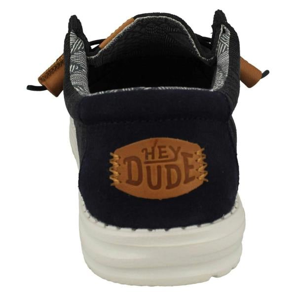 HEYDUDE Mens Hey Dude Deck Style Lace Up Shoe Wally Corduroy