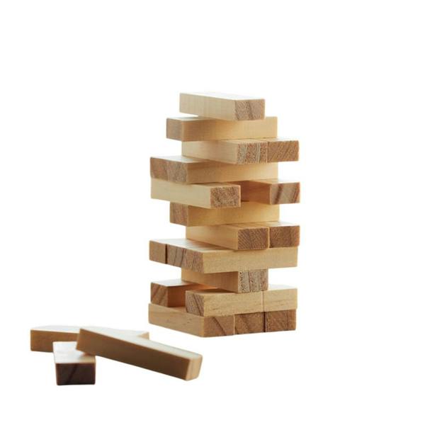 MidOcean Pisa Wooden Topple Tower - Wood - 