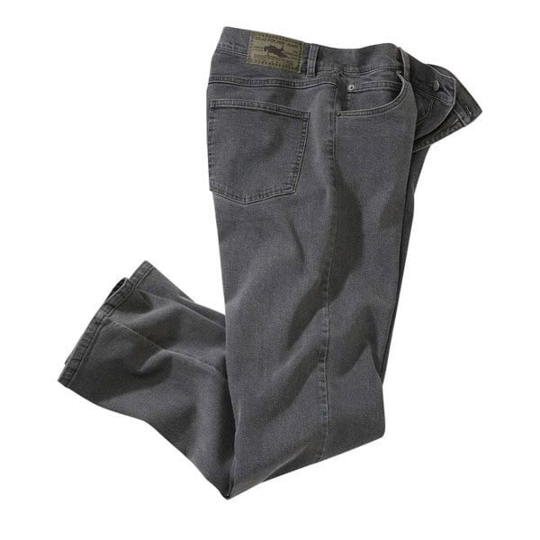 Atlas For Men Mens Stretch Regular Jeans - Grey