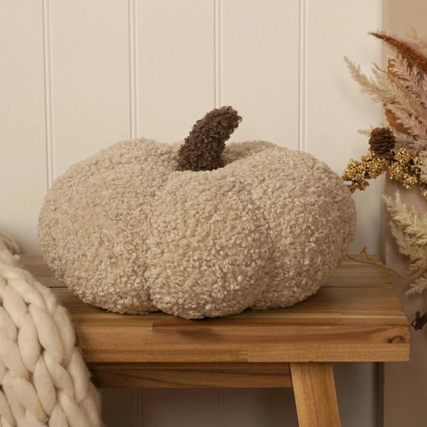 Country Living Pumpkin Cushion - Neutral