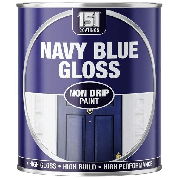 151 Navy Blue Gloss Non-Drip Paint 300ml