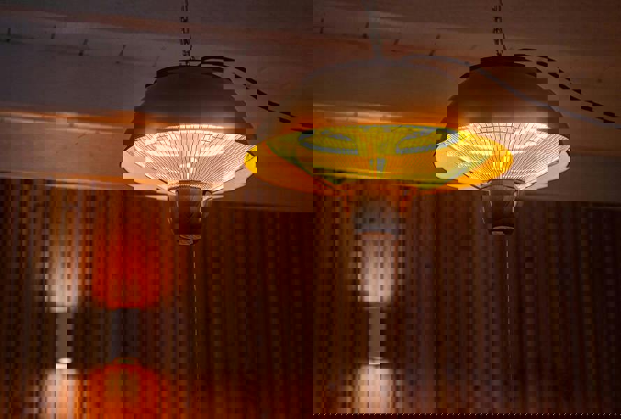 Garden Impressions Bordeaux Hanging Heater 1500w