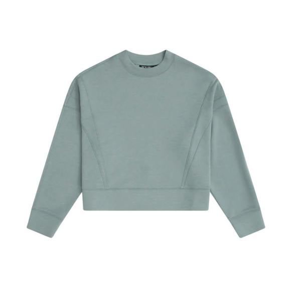 Animal Womens Active Crop Sweatshirt - Pale Green