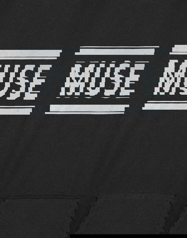 Muse Unisex Black Logo Hoodie
