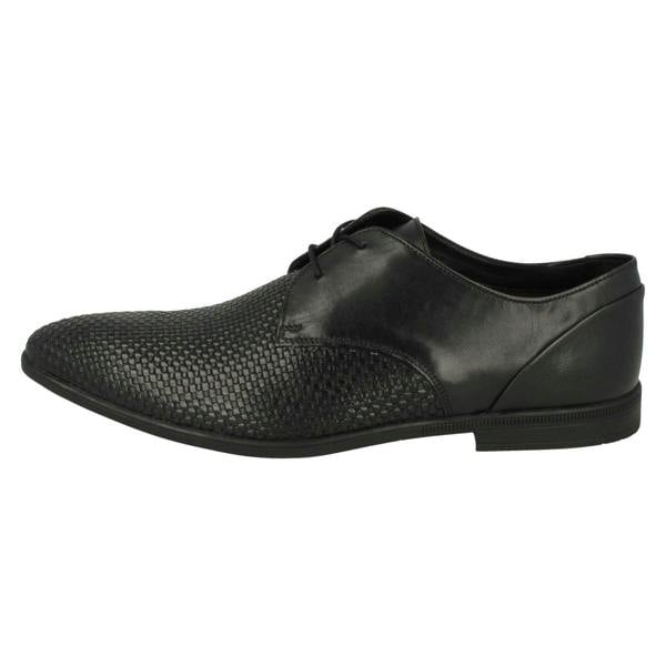 Clarks Mens Clarks Stylish Lace Up Shoes Bampton Weave