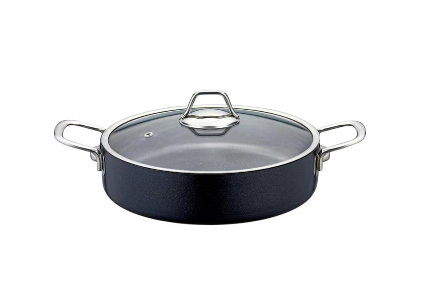 Rozi Zest Gusto Collection Non-Stick Granite Shallow Casserole